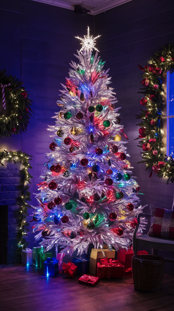 White Christmas Light Tree 24 Ideas: Creative and Modern Designs