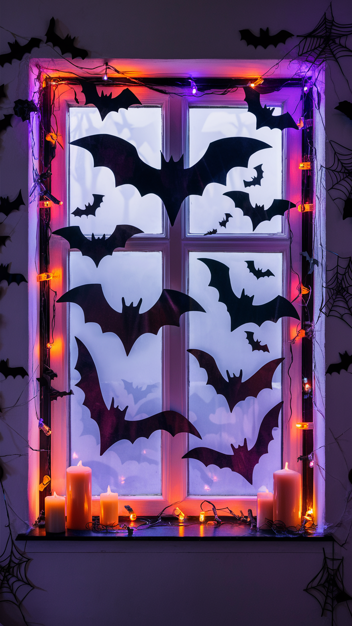 23 Halloween Window Decoration Ideas for a Spooky Holiday