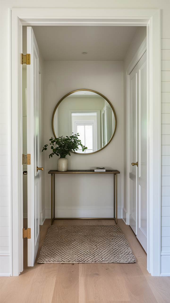 Small Entryways: Design 24 Ideas and Solutions for Maximizing Space