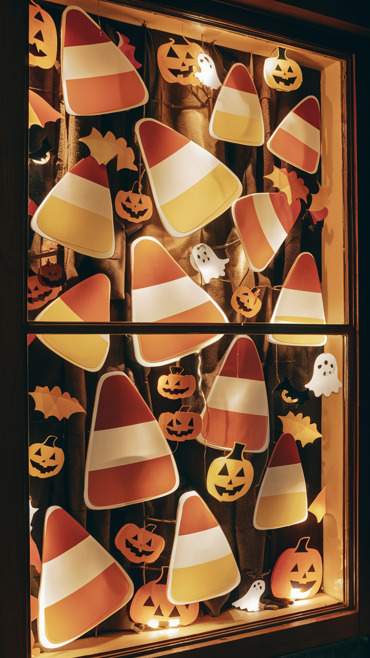 23 Halloween Window Decoration Ideas for a Spooky Holiday