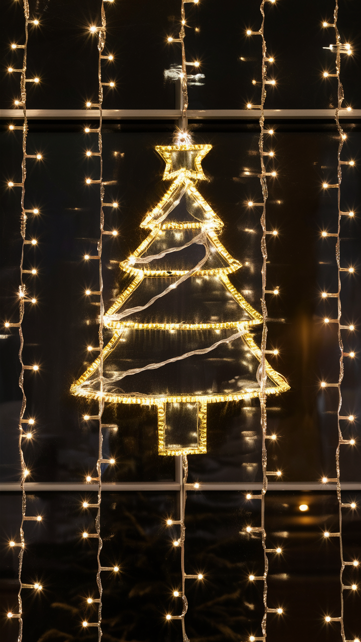 Christmas Lights on Windows 24 Ideas: Magical Ways to Illuminate Your Home This Holiday Season