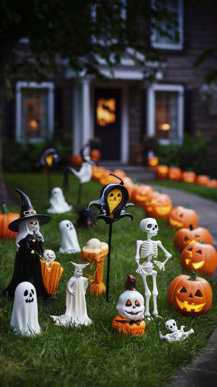 Vintage Halloween Decorations: Stylish and Cozy 24 Ideas for Your Holiday