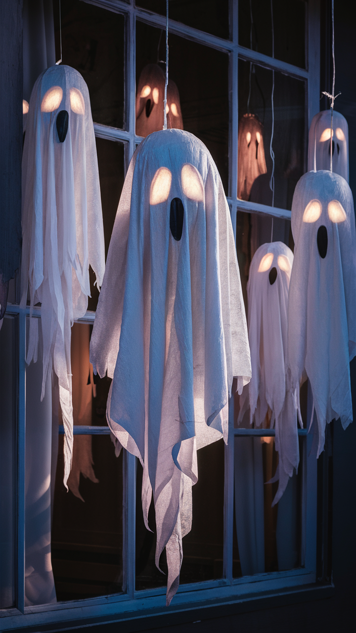 23 Halloween Window Decoration Ideas for a Spooky Holiday