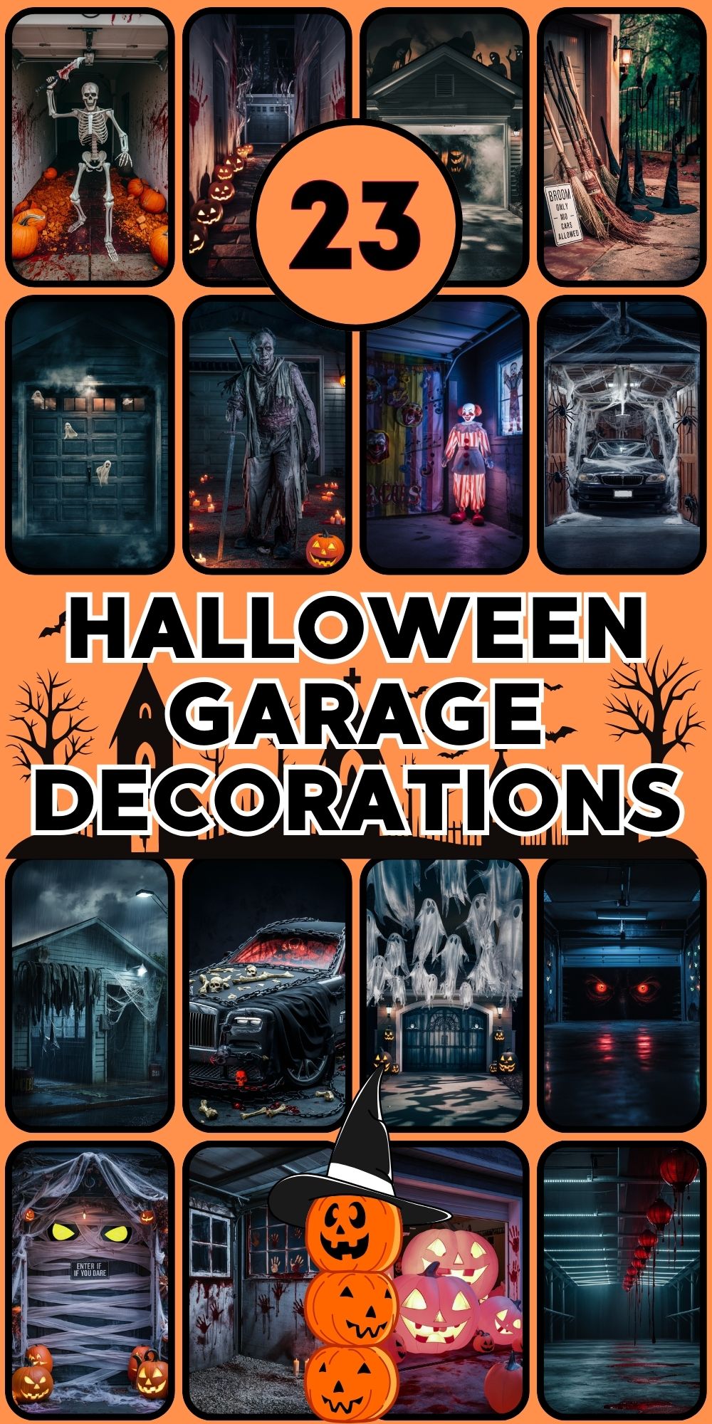 23 Halloween Garage Decorations: Turning Your Garage into a Spooky Party Zone