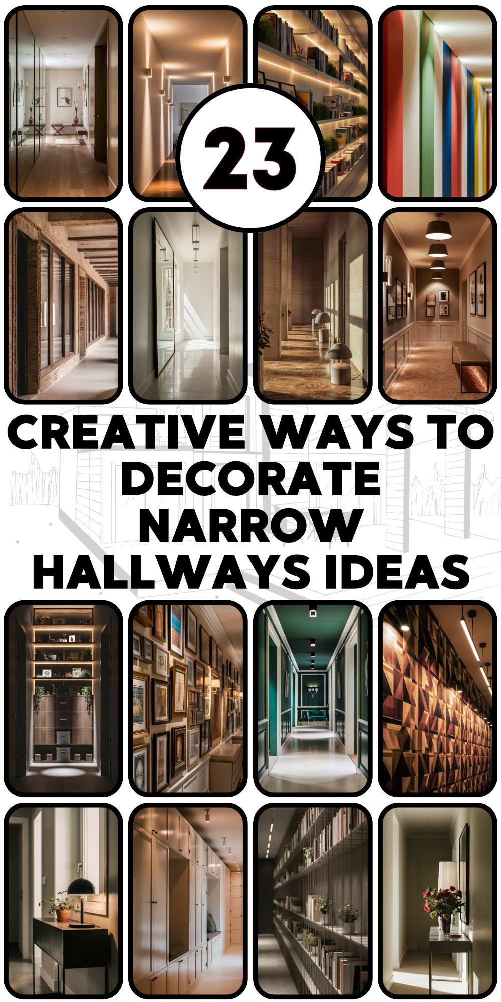 Creative Ways to Style Narrow Hallways in Your Home 23 Ideas