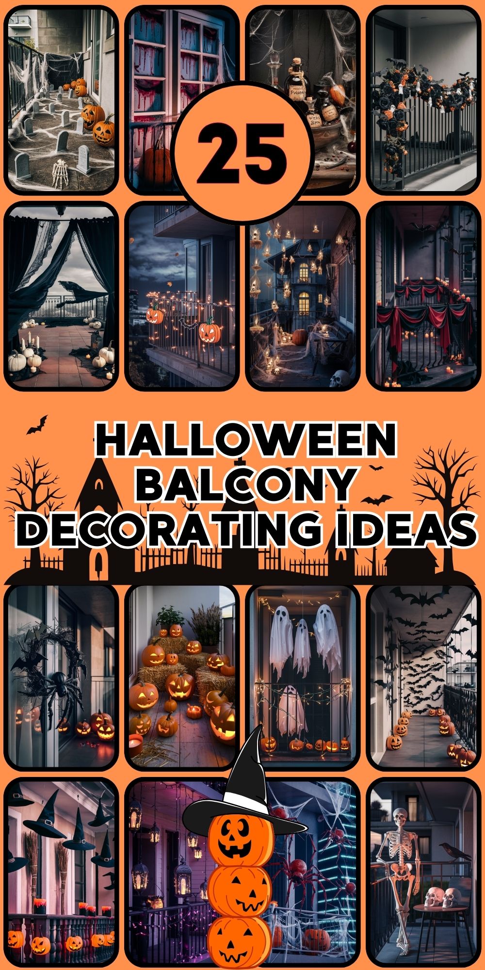 25 Halloween Balcony Decorating Ideas