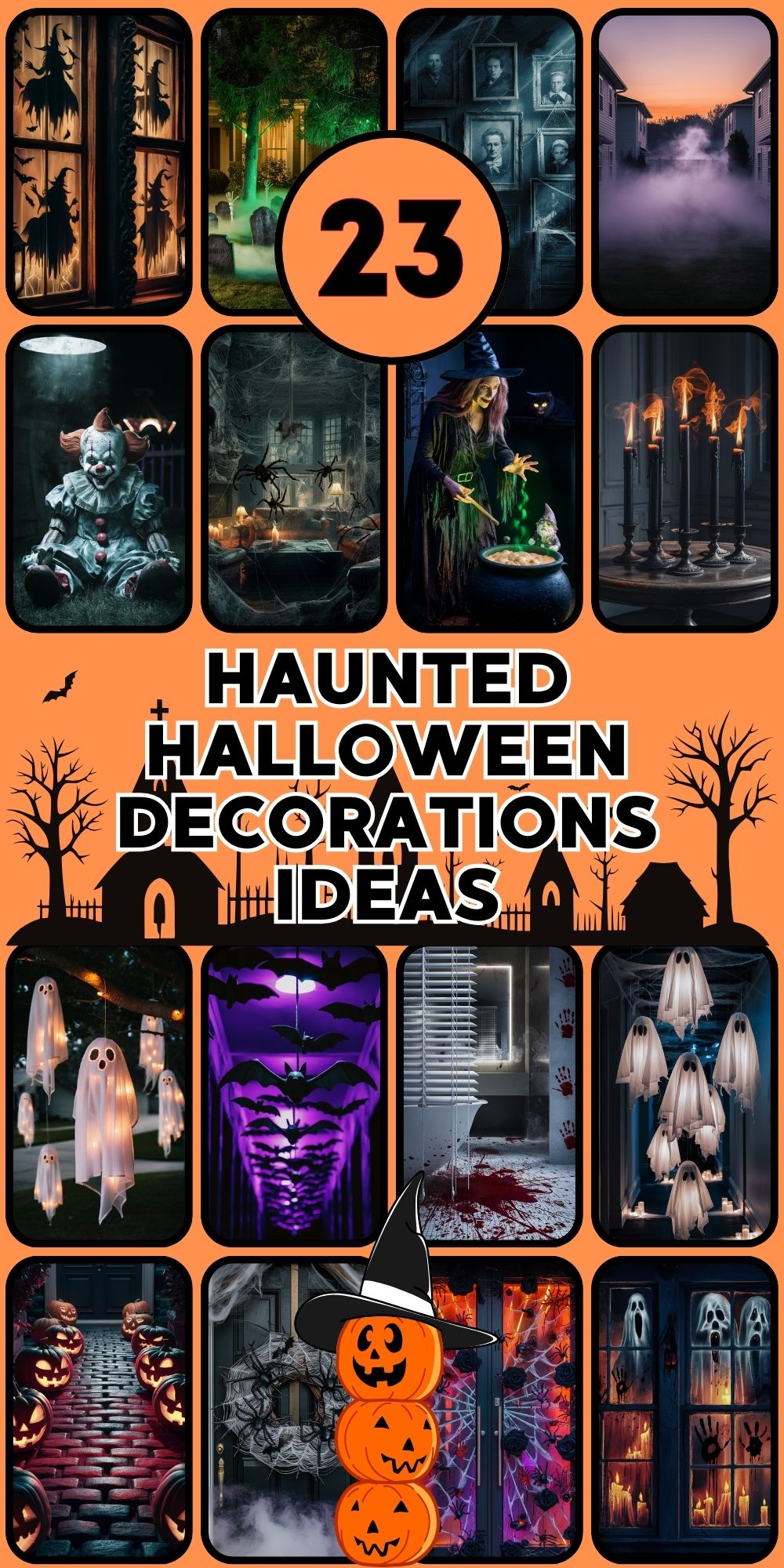 23 Haunted Halloween Decorations Ideas