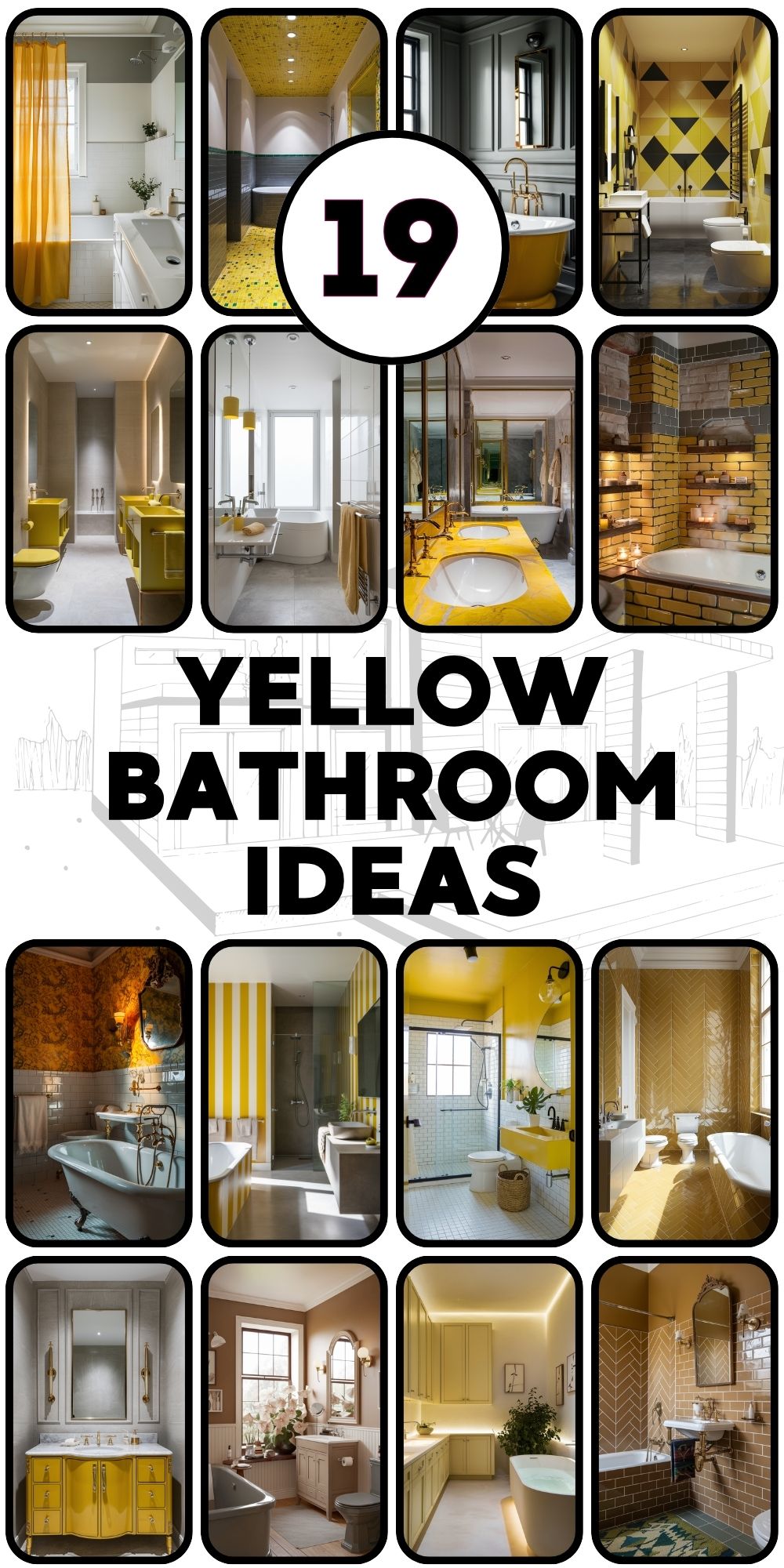 19 Yellow Bathroom Ideas for a Fresh and Vibrant Space