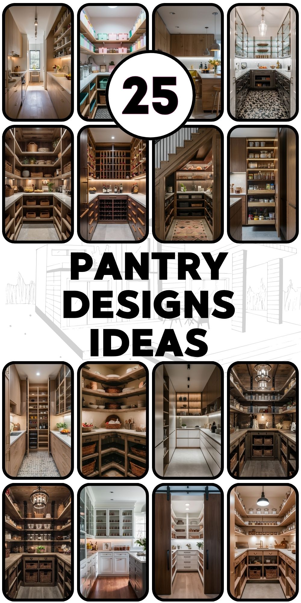 Pantry Designs 25 Ideas: Elevate Your Kitchen Storage