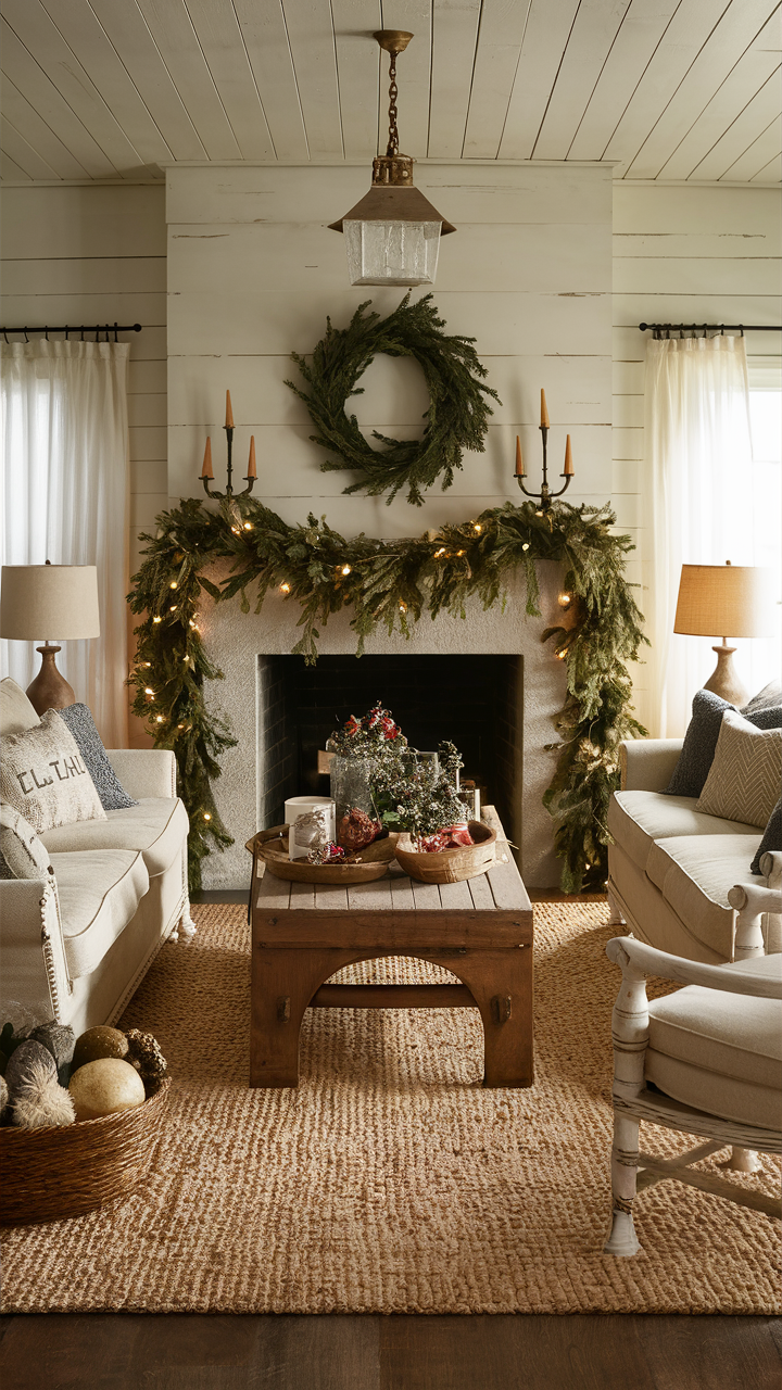 23 Cozy Christmas Living Room Ideas