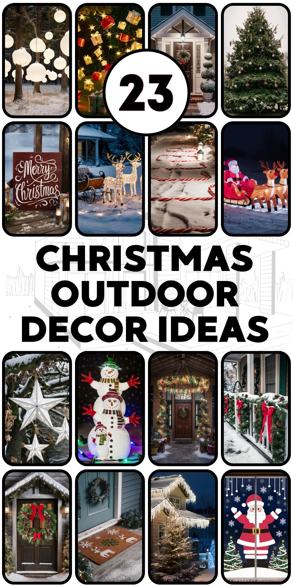 Christmas Outdoor Decor 23 Ideas for a Magical Holiday