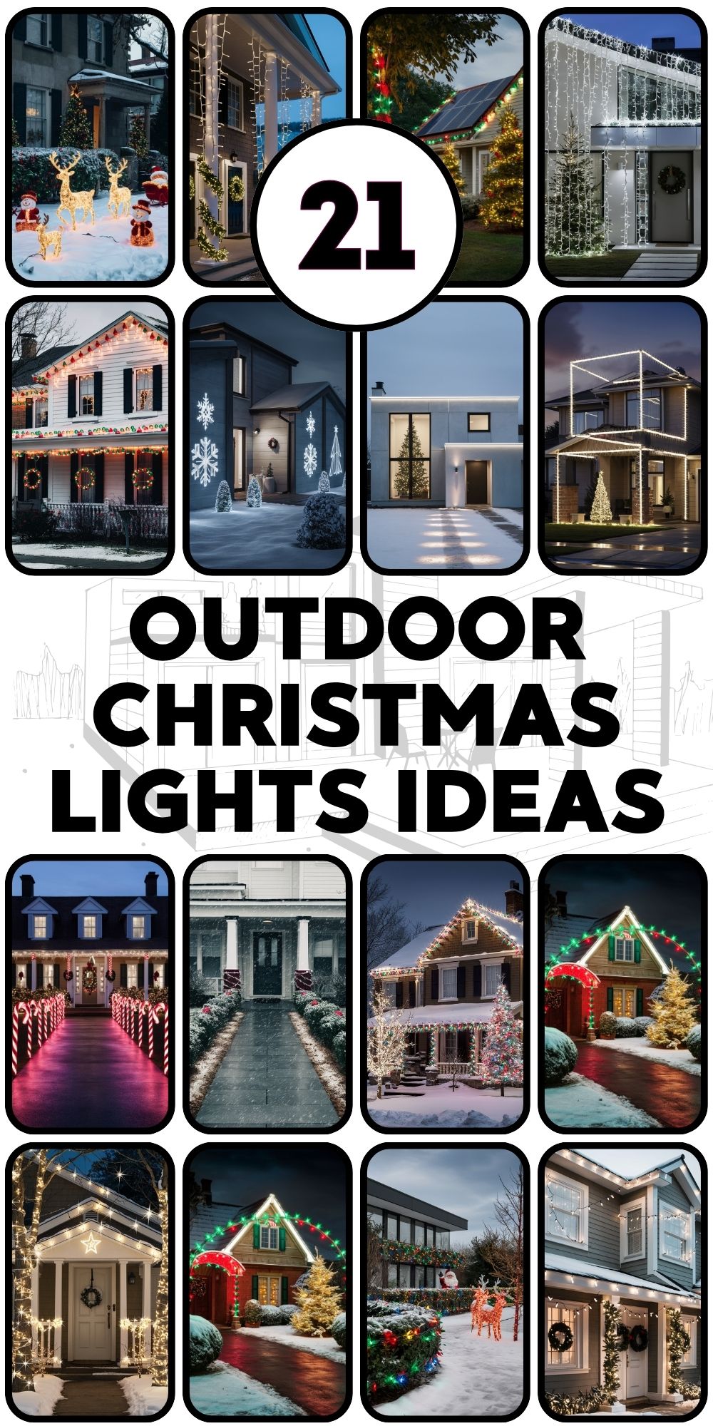 Outdoor Christmas Lights 21 Ideas for a Magical Holiday Display