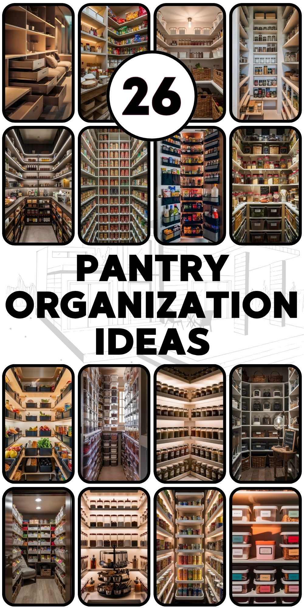 26 Pantry Organization Ideas for a Neat and Stylish Kitchen