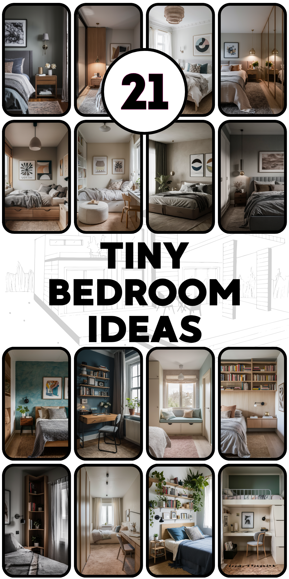 Tiny Bedroom 21 Ideas: A Step-by-Step Guide to Creating Beautiful Small Spaces