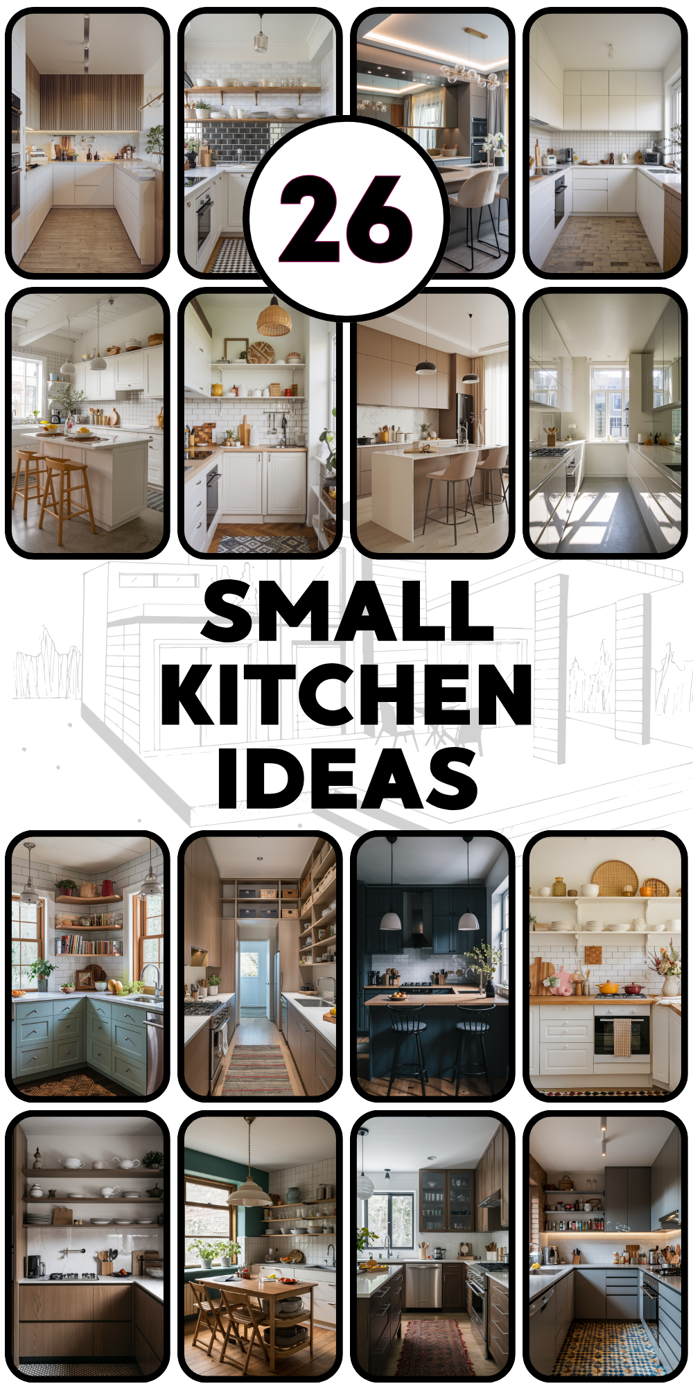 Small Kitchen 26 Ideas: Maximizing Style and Functionality in Compact Spaces