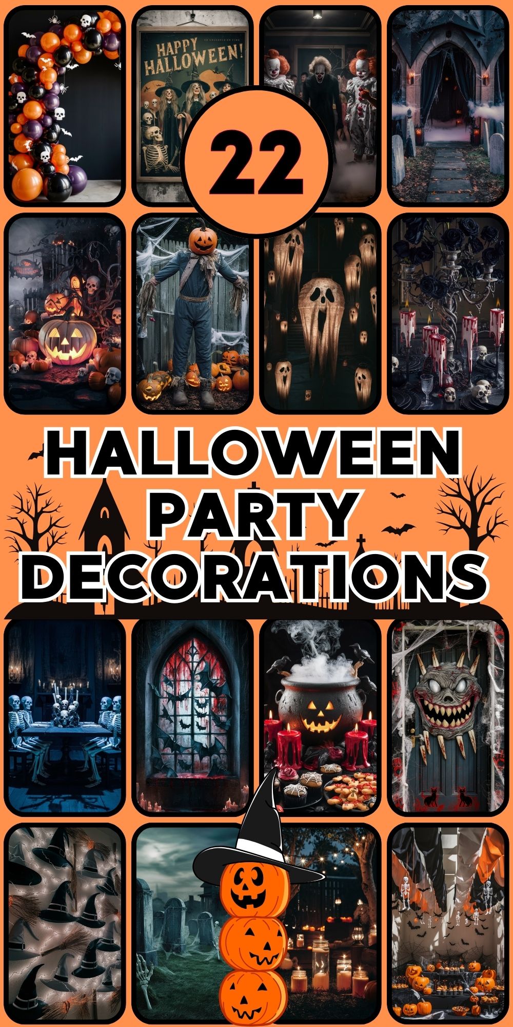 22 Halloween Party Decorations to Elevate Your Spooky Event