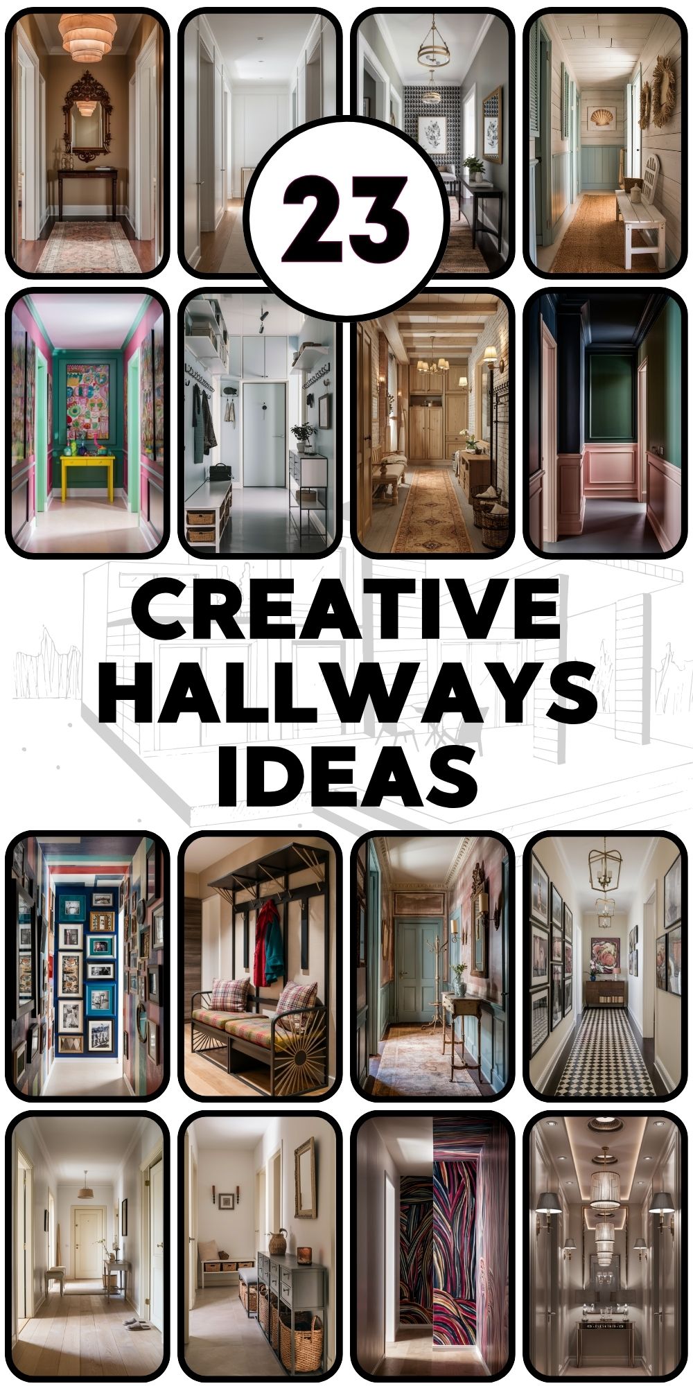 Creative Hallways 23 Ideas to Transform Your Entryway Spaces