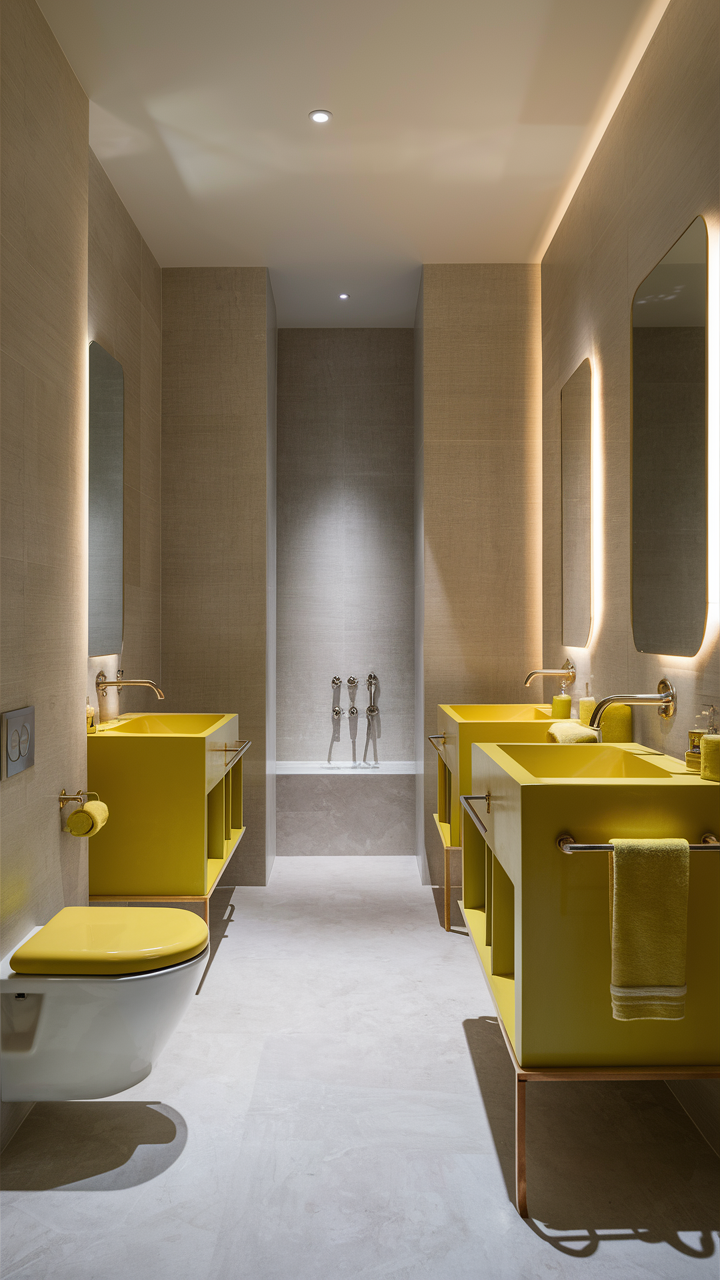 19 Yellow Bathroom Ideas for a Fresh and Vibrant Space