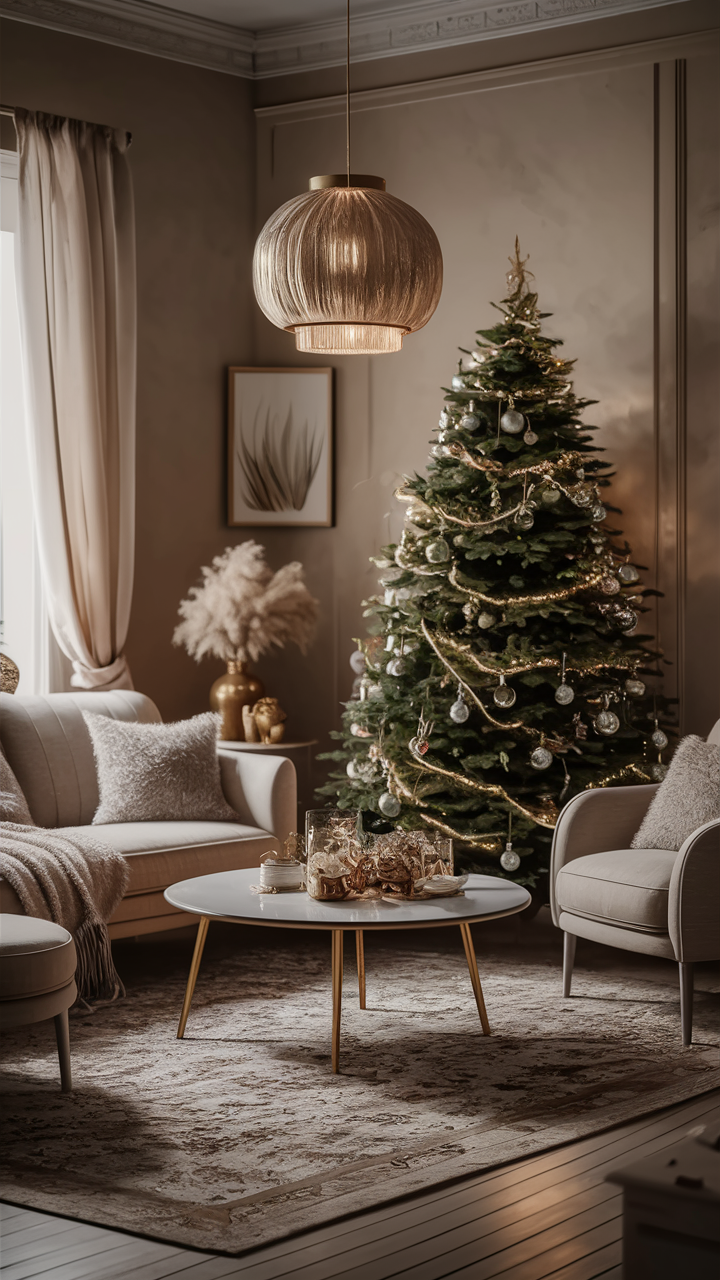 23 Cozy Christmas Living Room Ideas