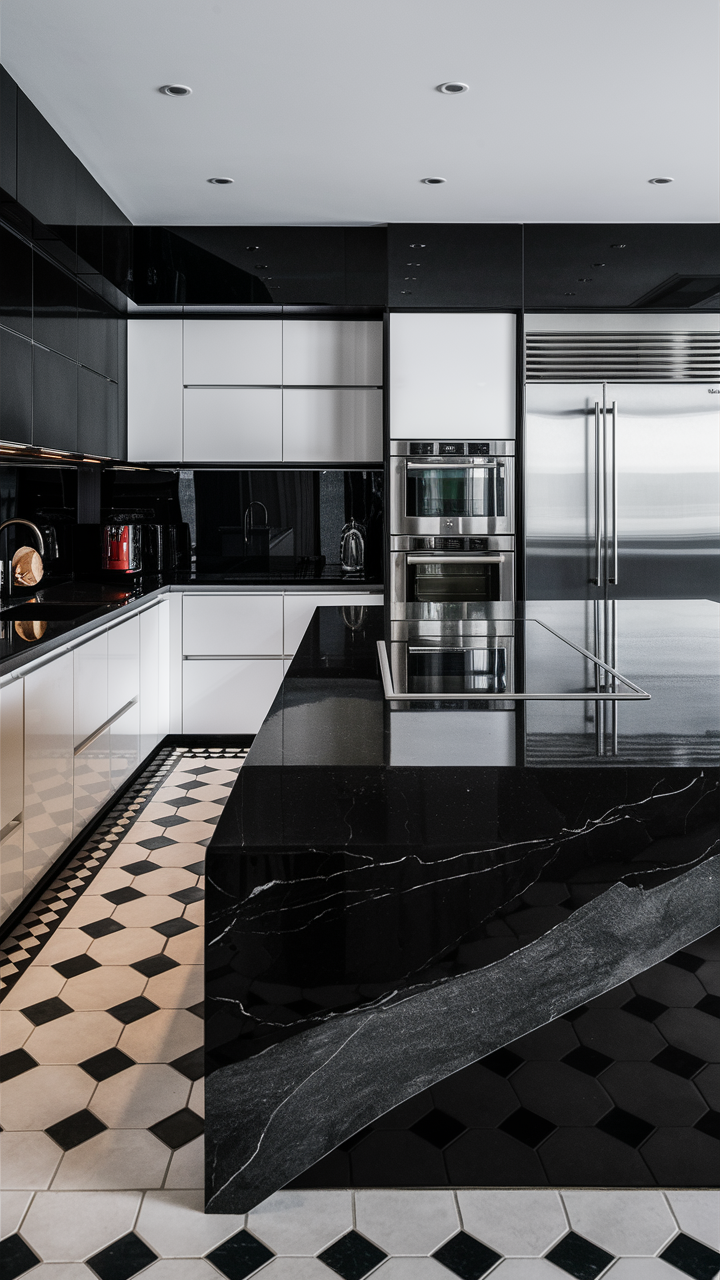 21 Black and White Kitchen Drawing Ideas: Step-by-Step Guide