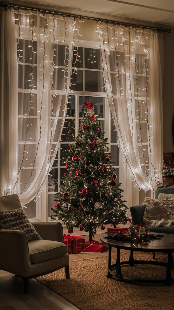 Christmas Lights on Windows 24 Ideas: Magical Ways to Illuminate Your Home This Holiday Season