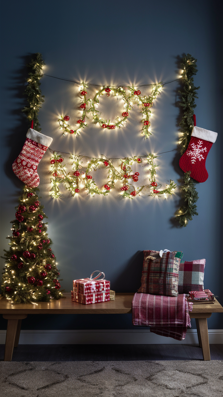 Christmas Lights on Wall: Transforming Your Space for the Holidays