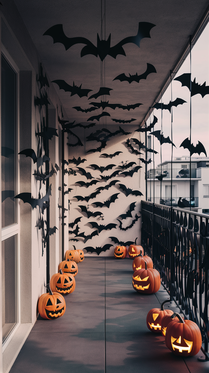 25 Halloween Balcony Decorating Ideas