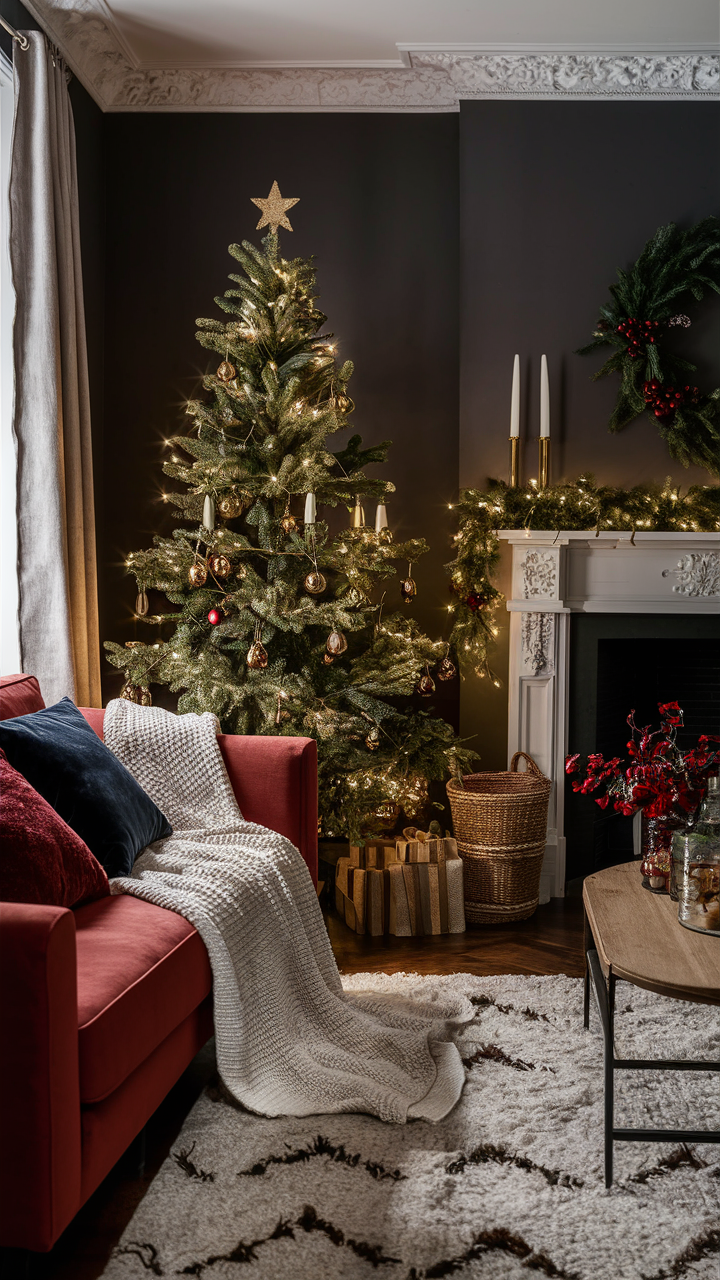 23 Cozy Christmas Living Room Ideas