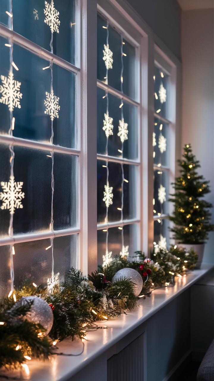 Christmas Lights on Windows 24 Ideas: Magical Ways to Illuminate Your Home This Holiday Season