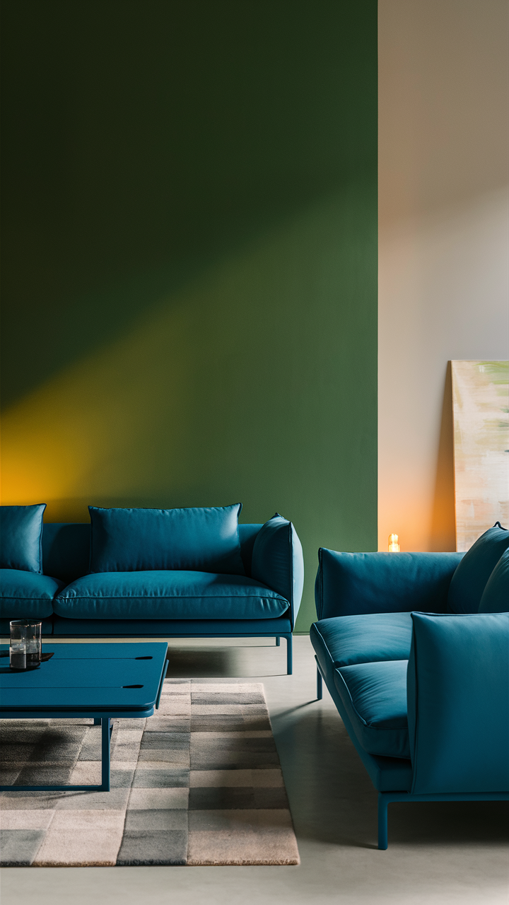 Blue and Green Living Room 22 Ideas: Inspiring Creativity Through Art