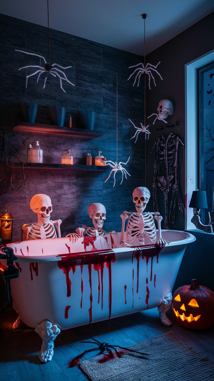 24 Bathroom Halloween Decor Ideas