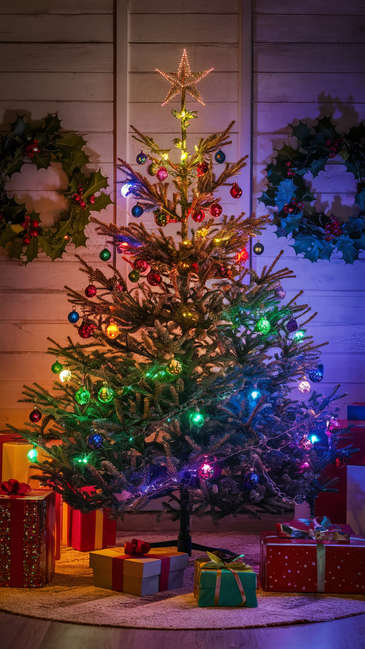 Christmas Lights Tree 24 Ideas: Brighten Your Holidays with Style