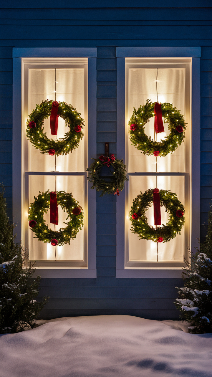 Green and Red Christmas Lights on House 22 Ideas: A Holiday Guide