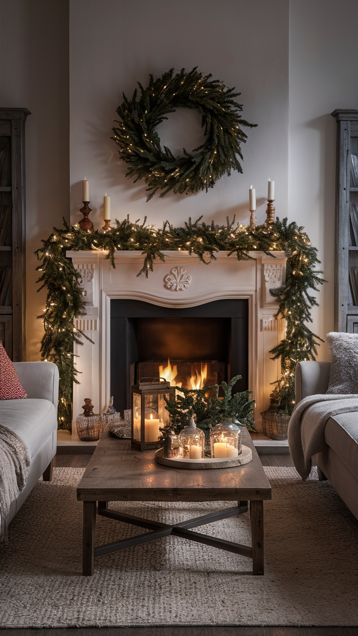 23 Cozy Christmas Living Room Ideas