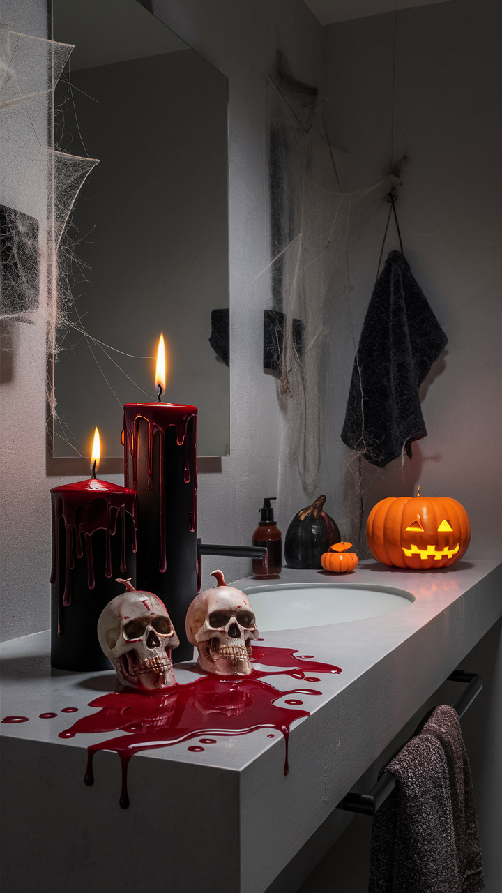 24 Bathroom Halloween Decor Ideas