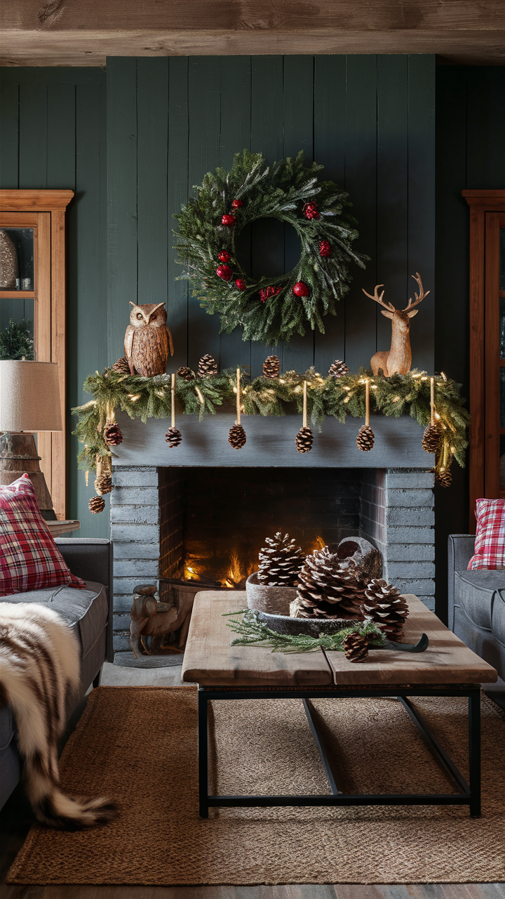 23 Cozy Christmas Living Room Ideas