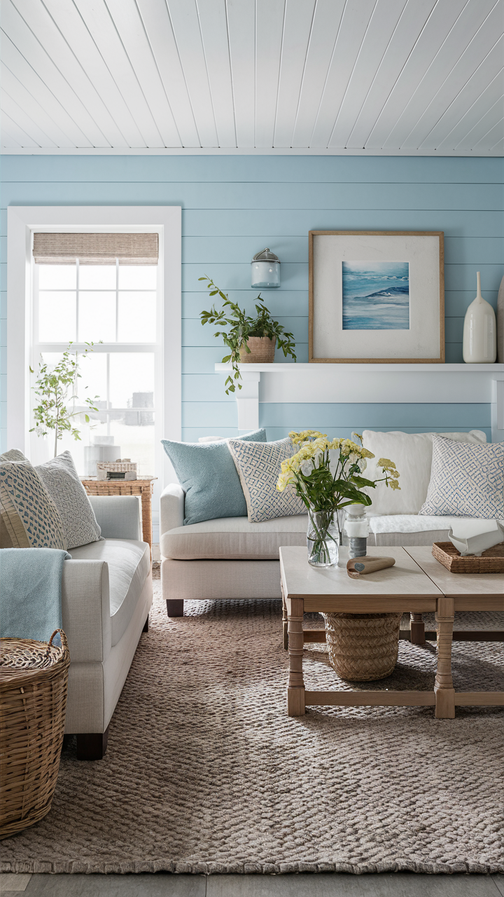 Blue Living Room 22 Ideas: Transform Your Space