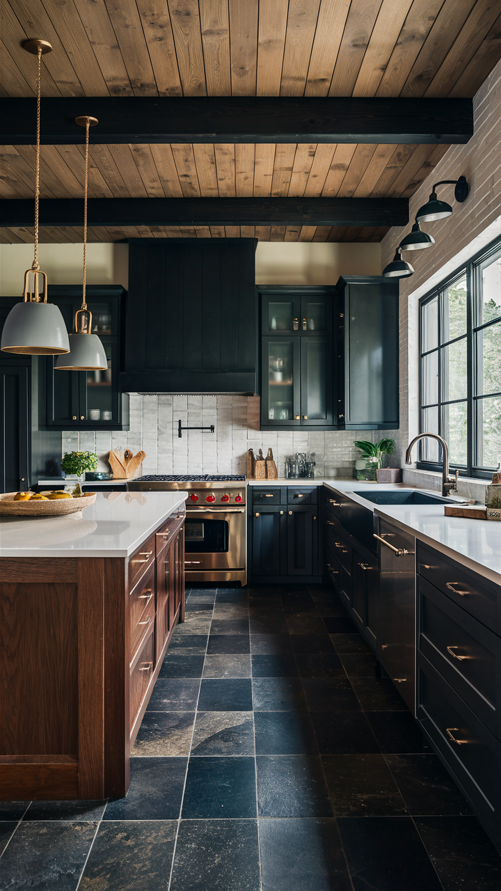 Dark Kitchen Design 23 Ideas: Sleek and Modern Aesthetic