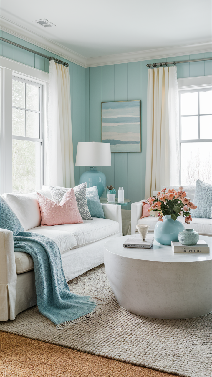 Blue Living Room 22 Ideas: Transform Your Space