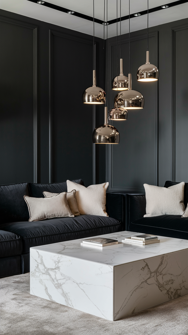 Black Living Room 21 Ideas: A Step-by-Step Guide for Stylish Designs