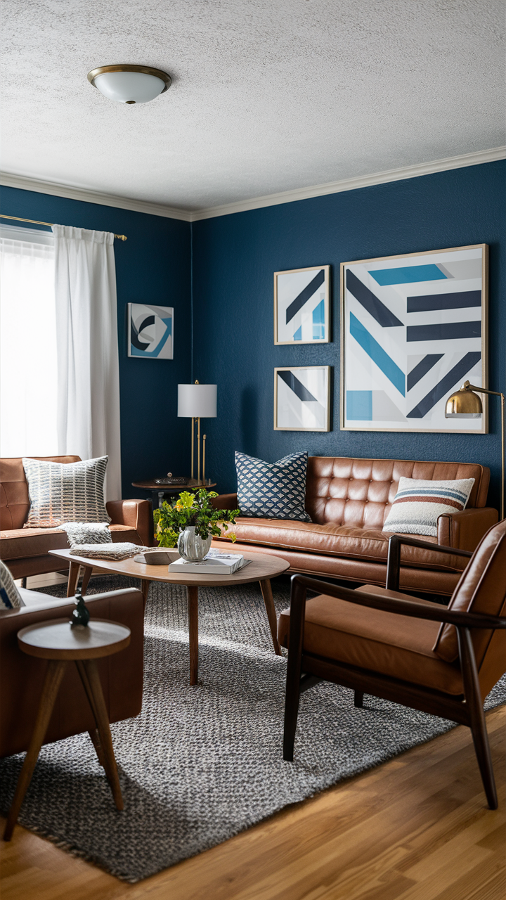 Blue Living Room 22 Ideas: Transform Your Space