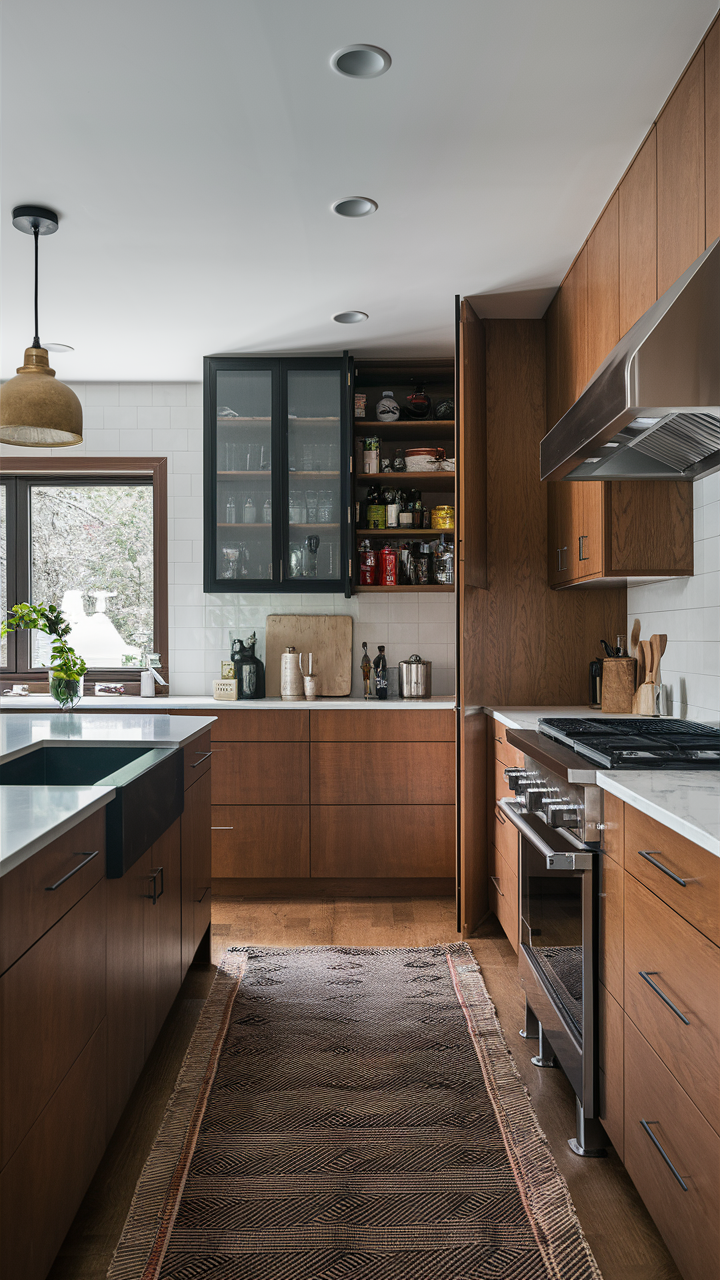 Hidden Pantry 21 Ideas for a Sleek and Organized Kitchen