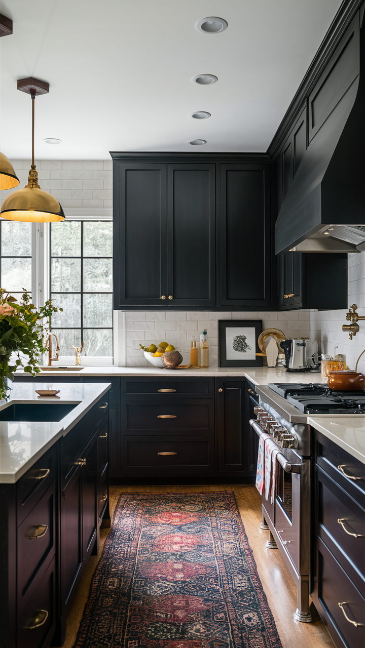 Dark Kitchen Design 23 Ideas: Sleek and Modern Aesthetic