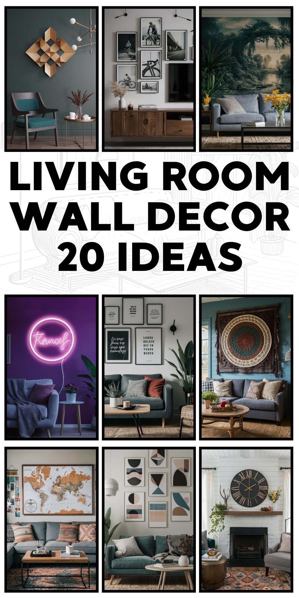 Living Room Wall Decor 20 Ideas: A Step-by-Step Guide