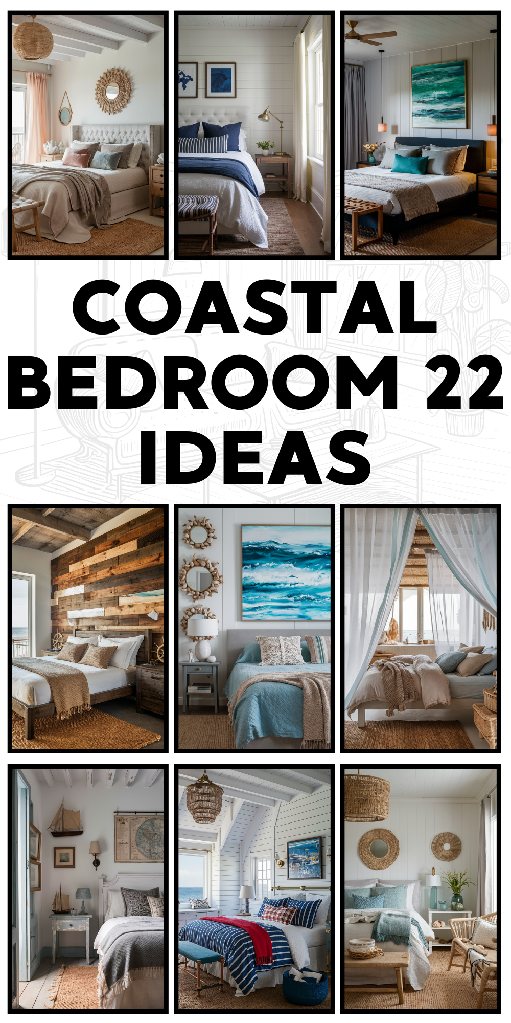 Coastal Bedroom 22 Ideas for a Serene and Relaxing Space