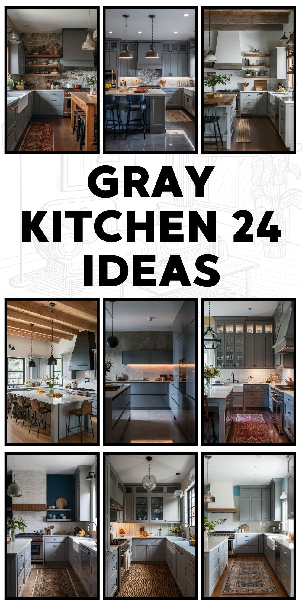 Gray Kitchen 24 Ideas: A Stylish and Functional Approach