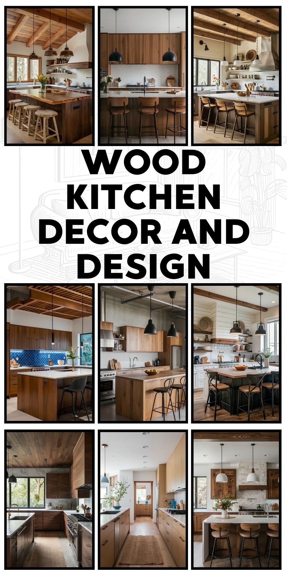 Wood Kitchen Decor and Design: A Step-by-Step Guide