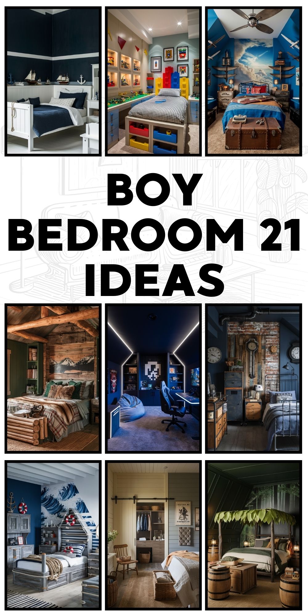 Boy Bedroom 21 Ideas: Step-by-Step Design Inspirations