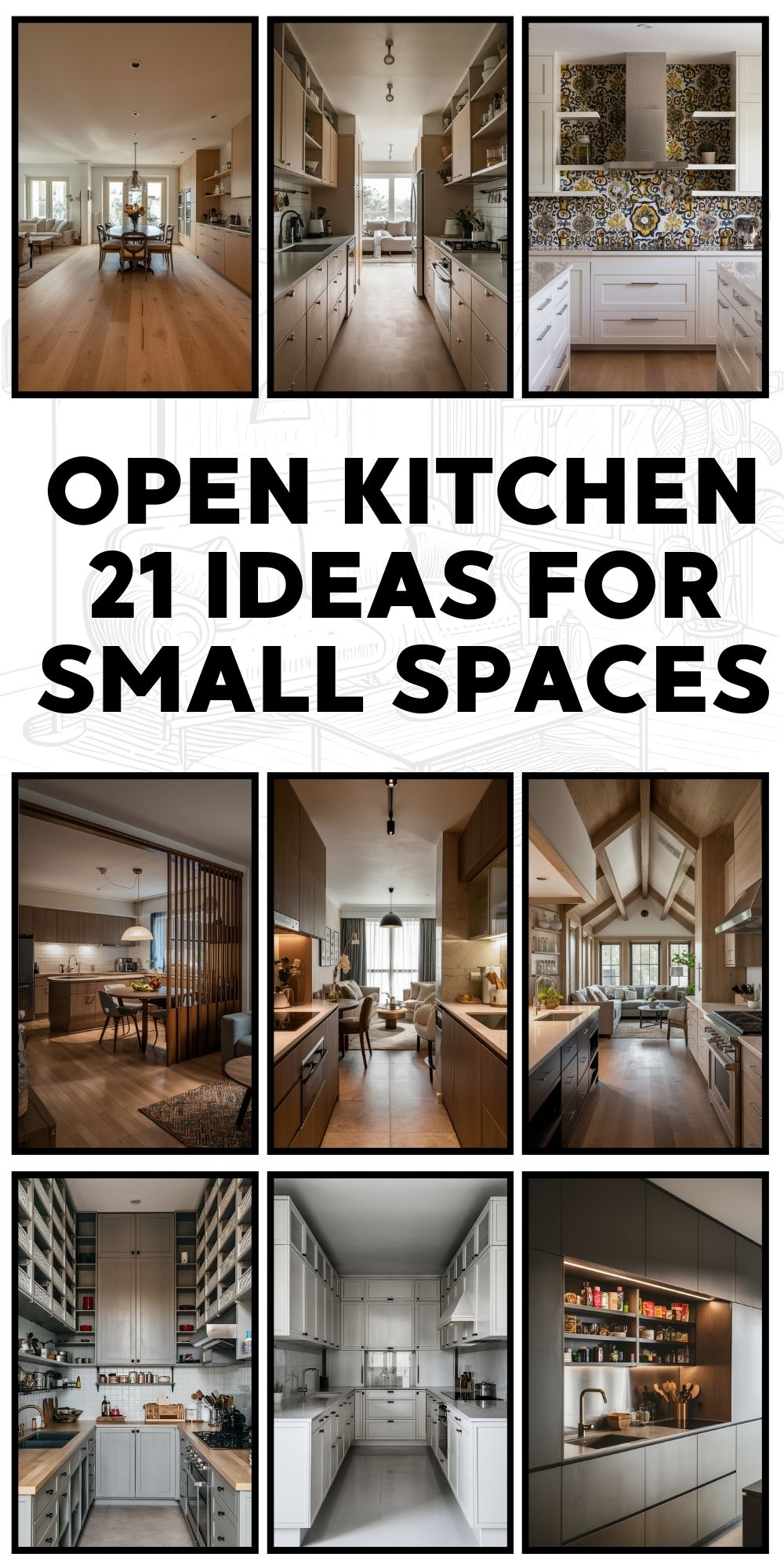 Innovative Open Kitchen 21 Ideas for Small Spaces