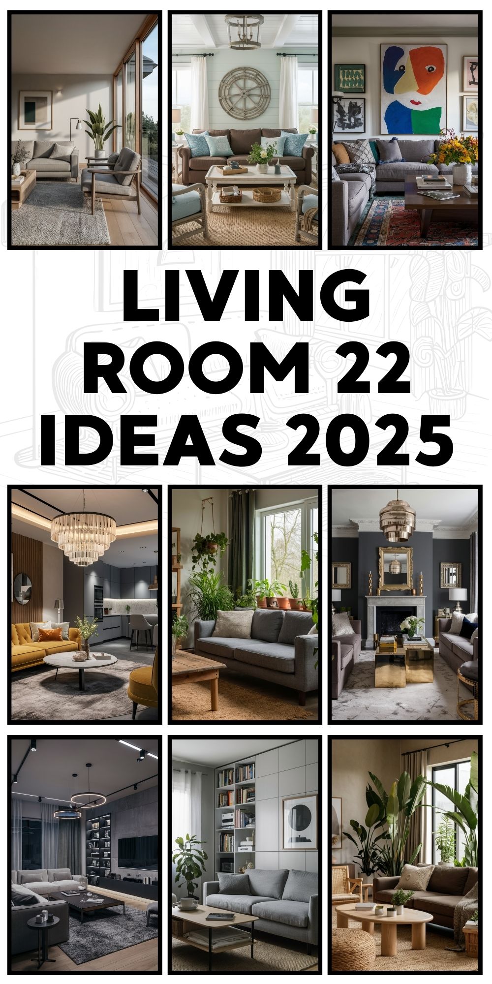 Living Room 22 Ideas 2025: Modern Designs to Inspire Your Space